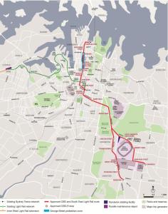 CSELR route (from TfNSW CSELR Modifications Report, 2014)
