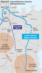 Infrastructure NSW 2012 proposal (from INSW 2012 State Infrastructure Strategy)