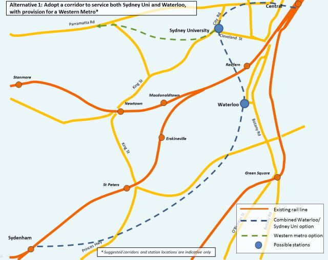 Microsoft PowerPoint - Sydney Metro options v3 2