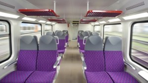 Suggested NSW Intercity train interior (source: Transport for NSW)