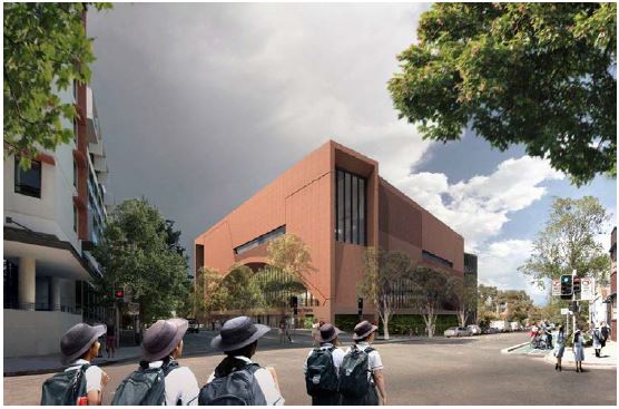 Artist's image of Sydney Trains Rail Operations Centre (source Transport for NSW)